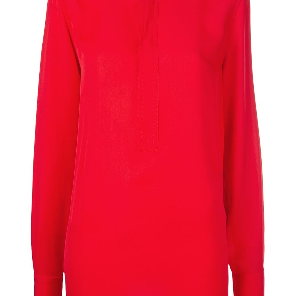 NWT Polo Ralph Lauren silk red blouse - Picture 12 of 12